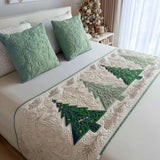 Christmas Quilted Bed Runner NCU0VT258