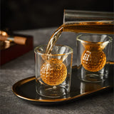 Whisky Bottle - Golf Edition and Glasses