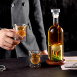Whisky Bottle - Golf Set Edition with Glasses