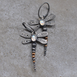 Moonstone Earrings by Dagny